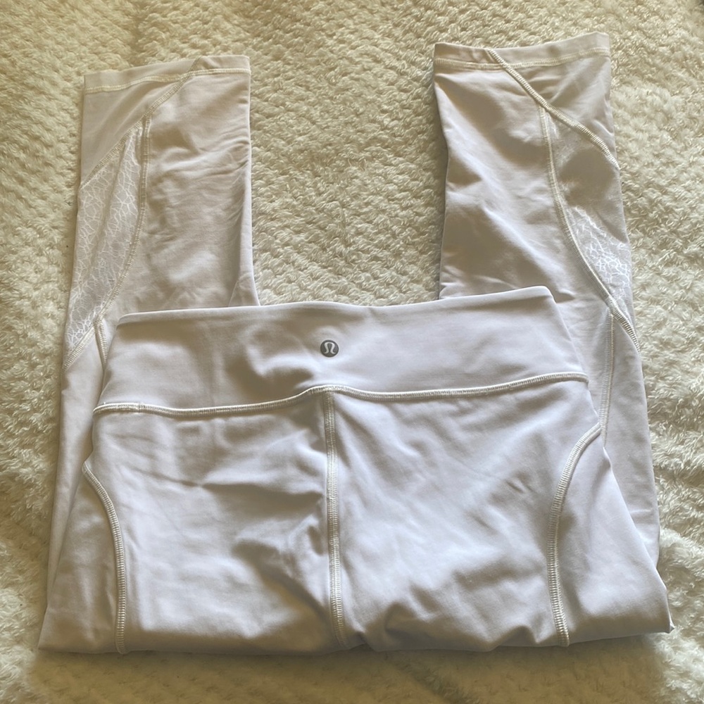 Lululemon white leggings